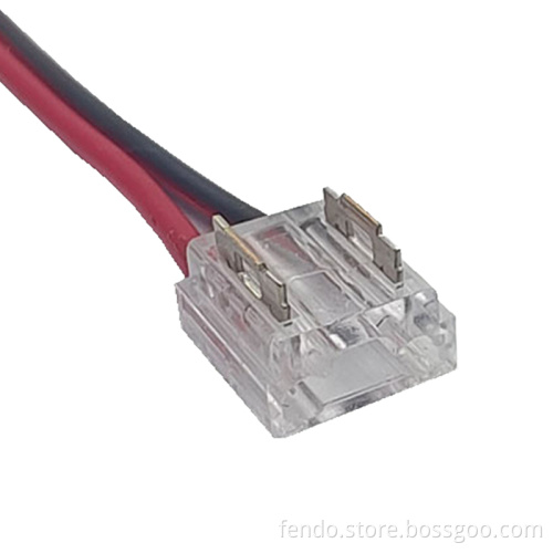8mm LED Strip Light Corner Connector - Waterproof 2-6 Pin Cable Connectors